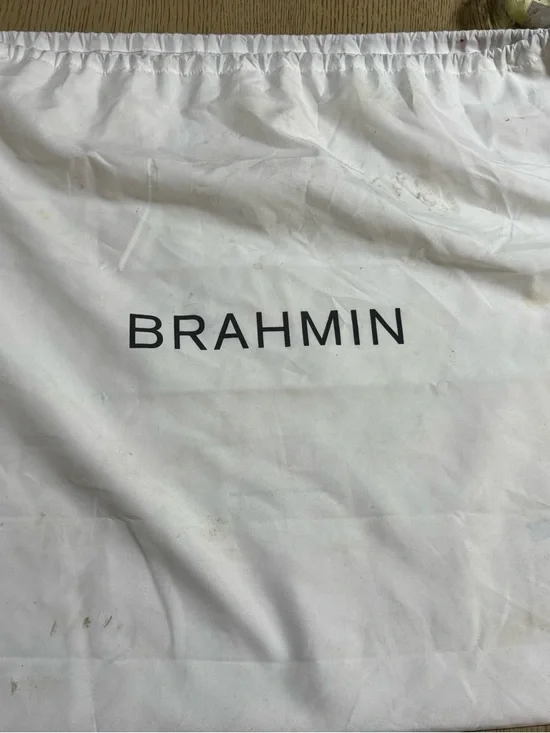 New Without Tags Brahmin Finley Satchel Croc-Embossed Leather - Picture 11 of 15